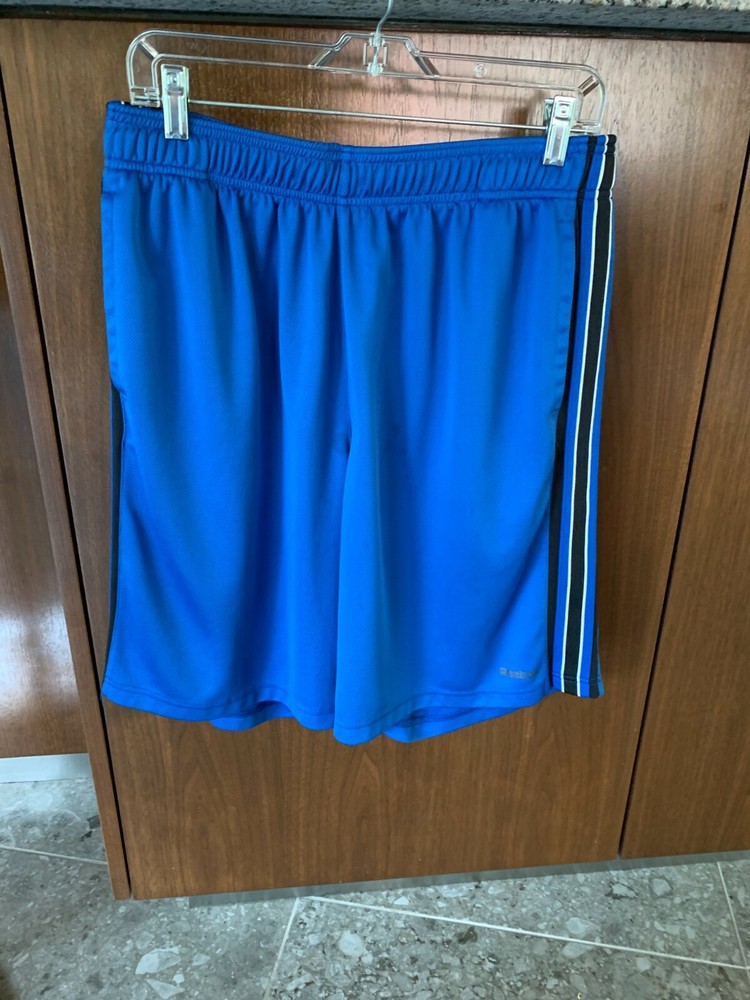 REEBOK Men's Elastic Waist With Draw String, Front Pockets Size:Large