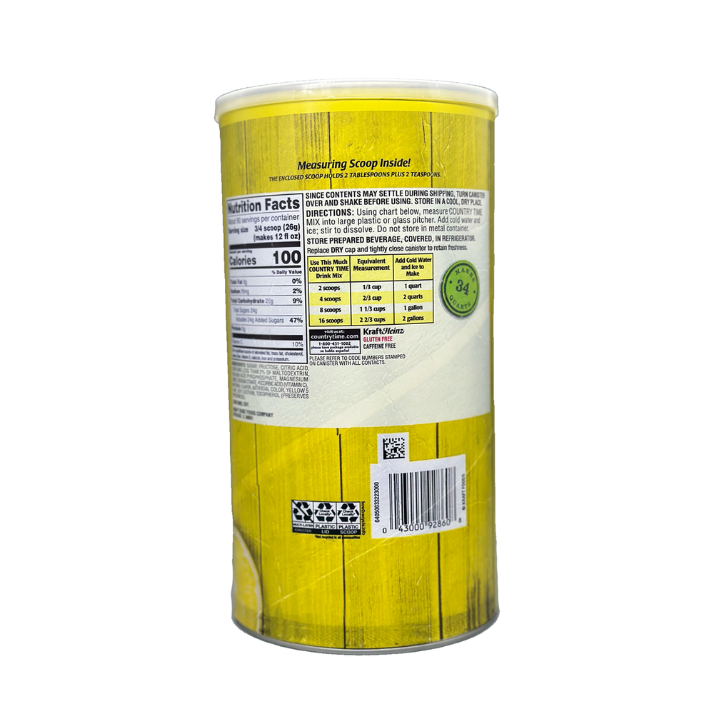 Stash Can- Secret Storage Container- Lemonade (Store Valuables)