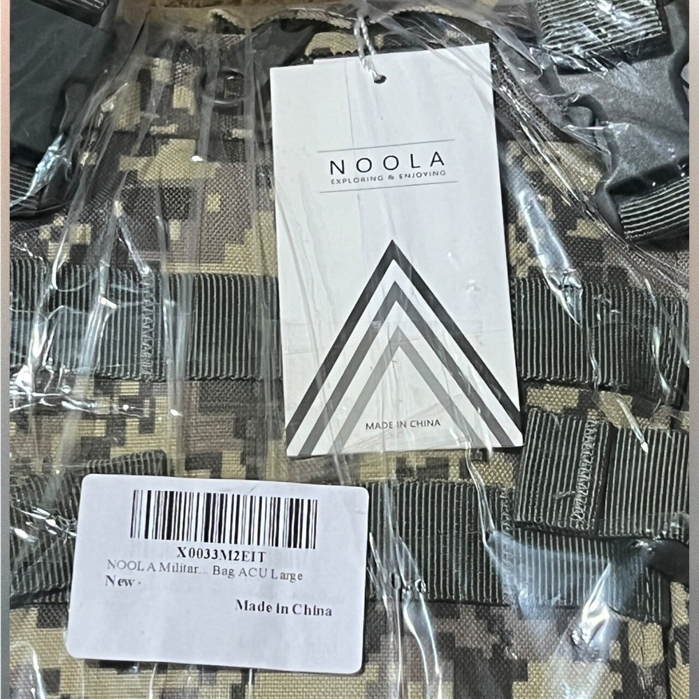 NOOLA Military Tactical Backpack, 3-Day Assault Pack, 45L Large, Multicam Molle