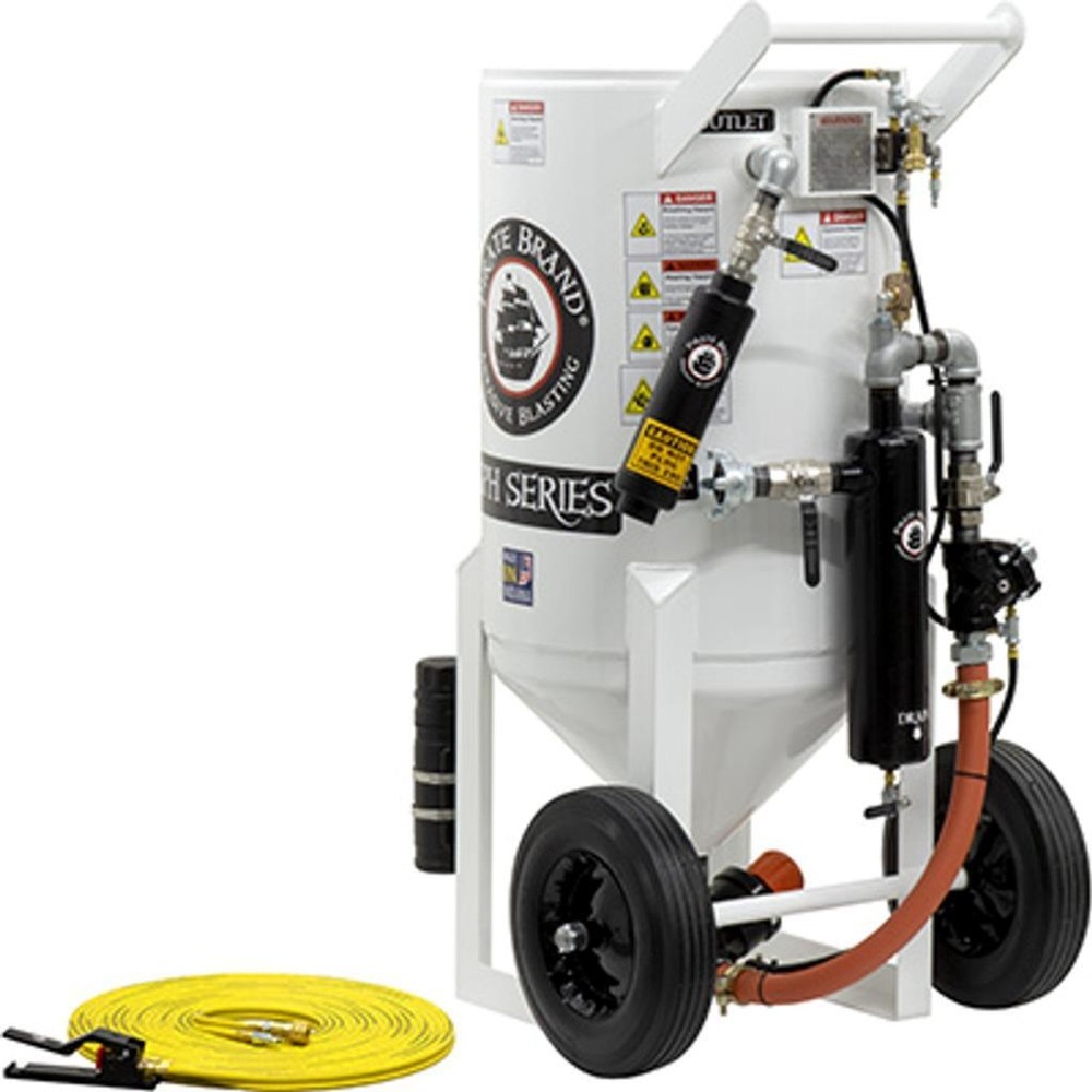 Schmidt Axxiom Style 6.5 Cu Ft Portable Contractor Basic Sandblasting Pot