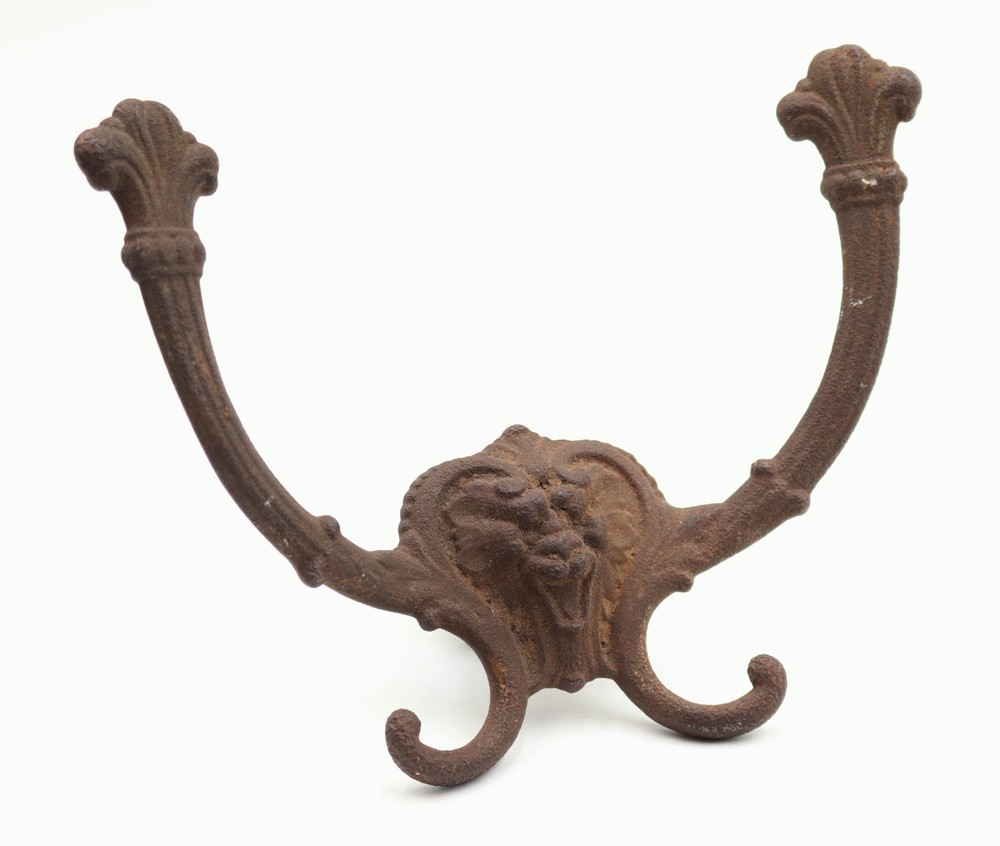Victorian Cast Iron Figural Hall Tree Hook