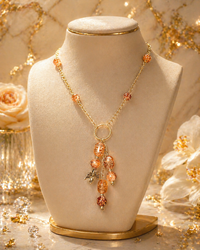Mandarin Angel Necklace