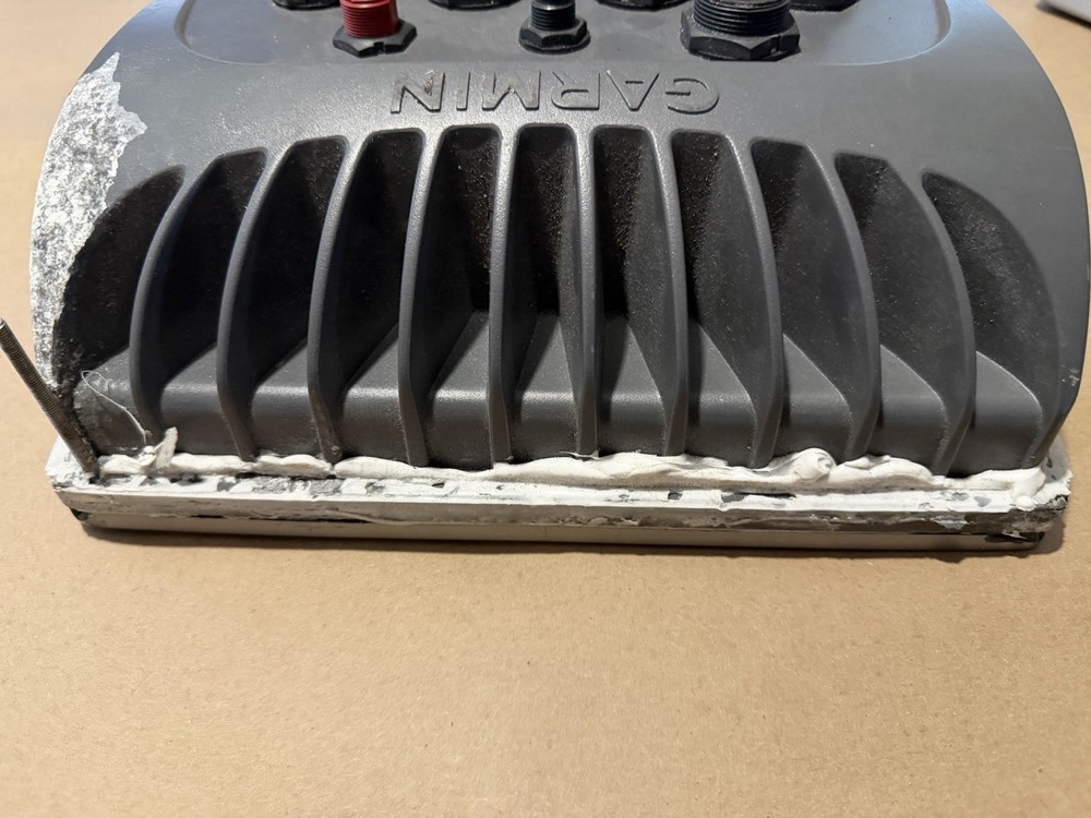 Garmin GPSMAP 4208 ChartPlotter Head Unit & Suncover (READ!)(Parts Not Working)