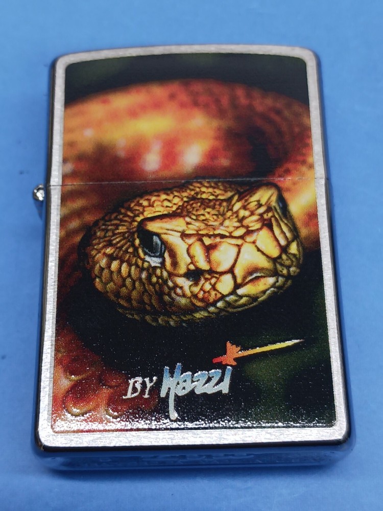 Zippo Mazzi Snake Brushed Chrome 24446