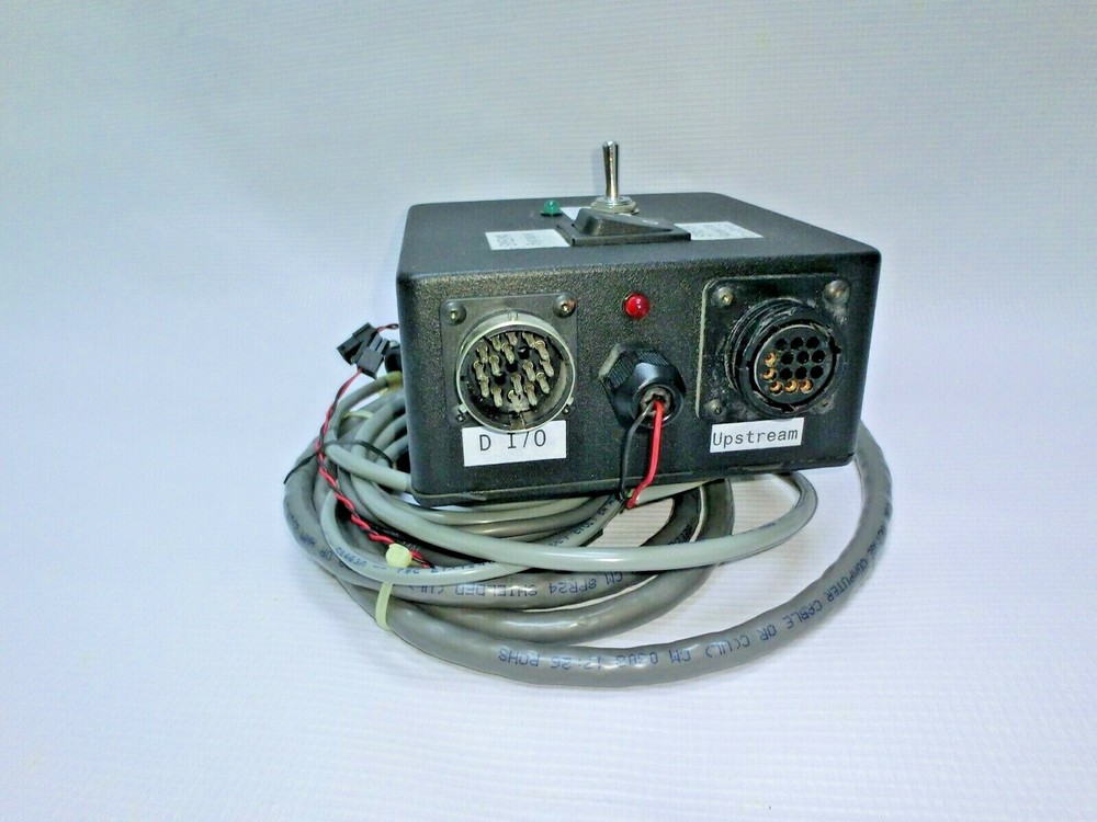 CyberOptics 8013456 SMEMA Control Box 1D/2D Barcode,Used*6217