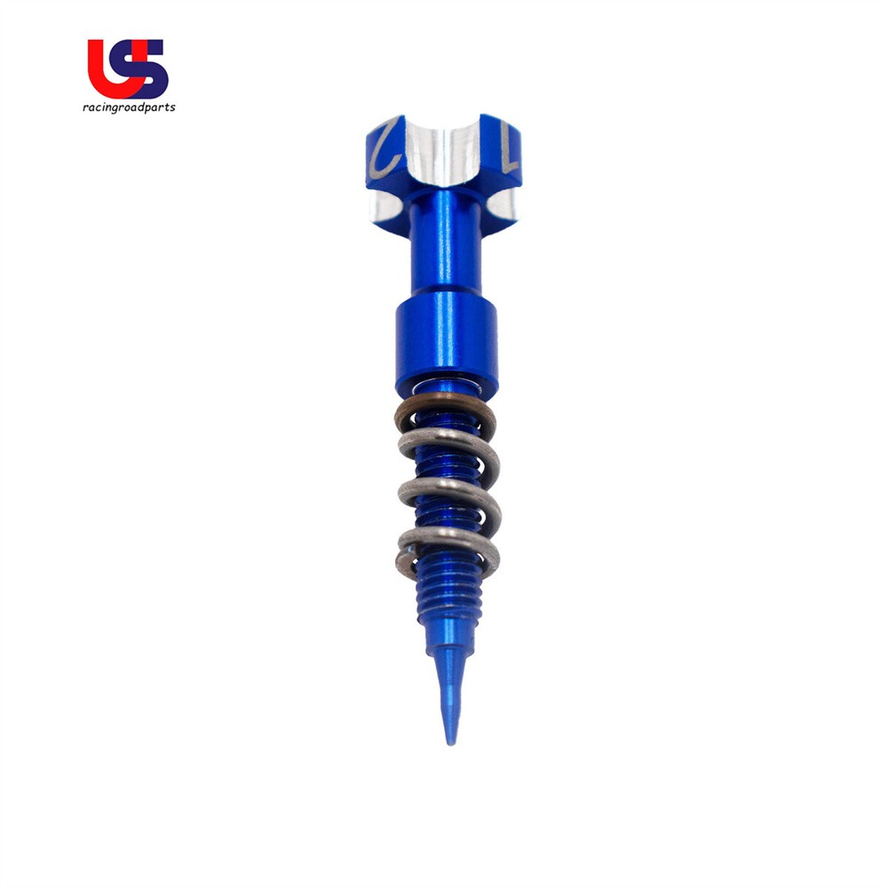 Cycle Idle Mixture Screw For S&S Super E and G Carburetor Blue