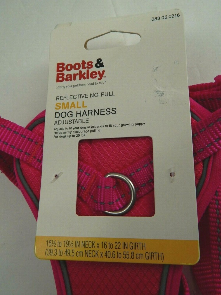 Ultimate Pink Dog Harness - Boots & Barkley Small Pink
