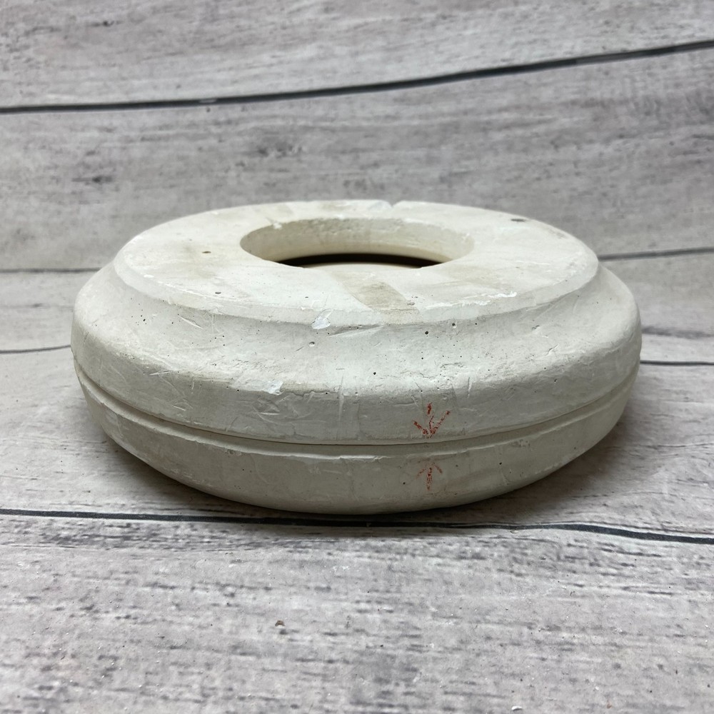 Unbranded Ceramic Casting Mold Round Plate