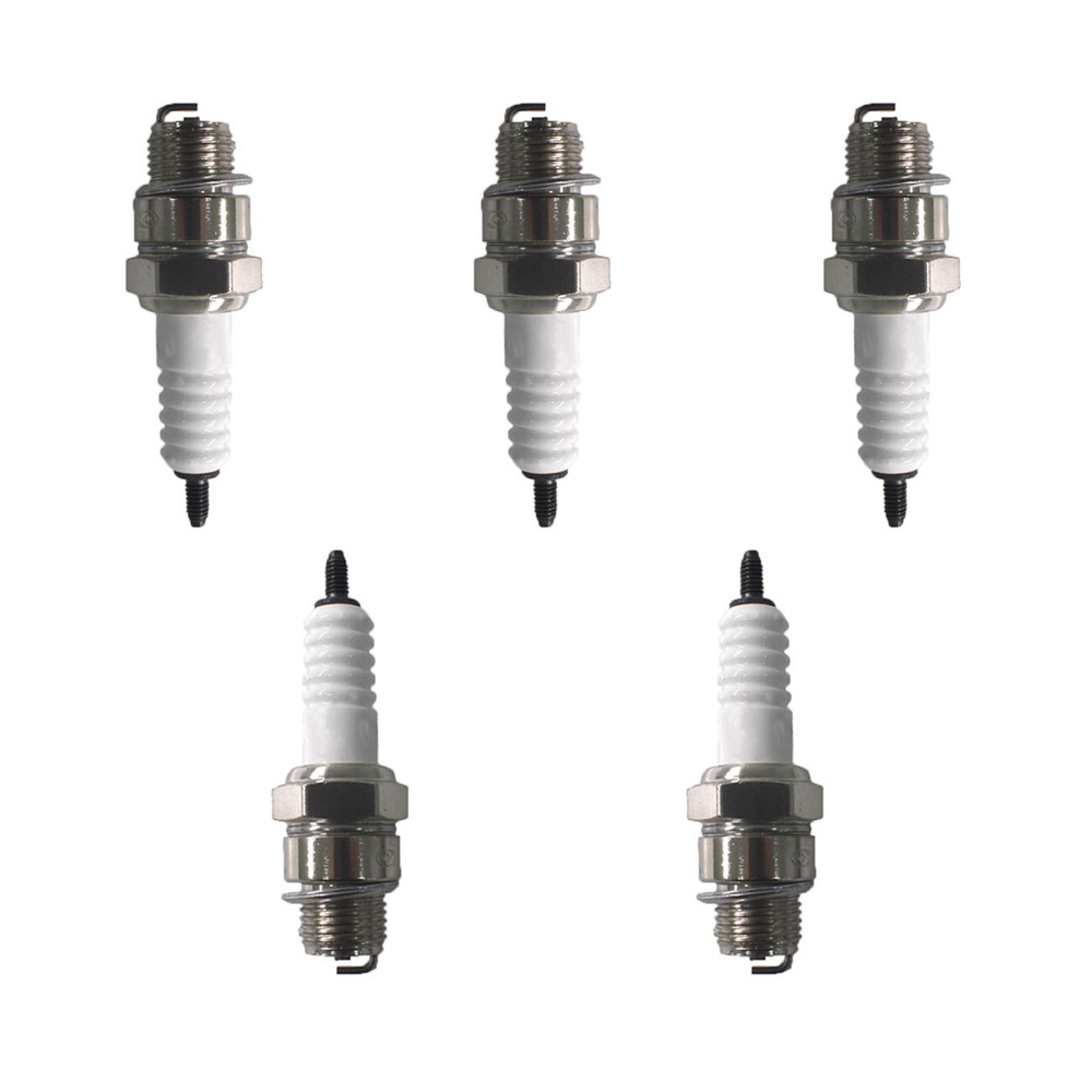 5pcs Spark Plug For Motorized Bicycle 50cc 60cc 66cc 80cc 2 Stroke Engine