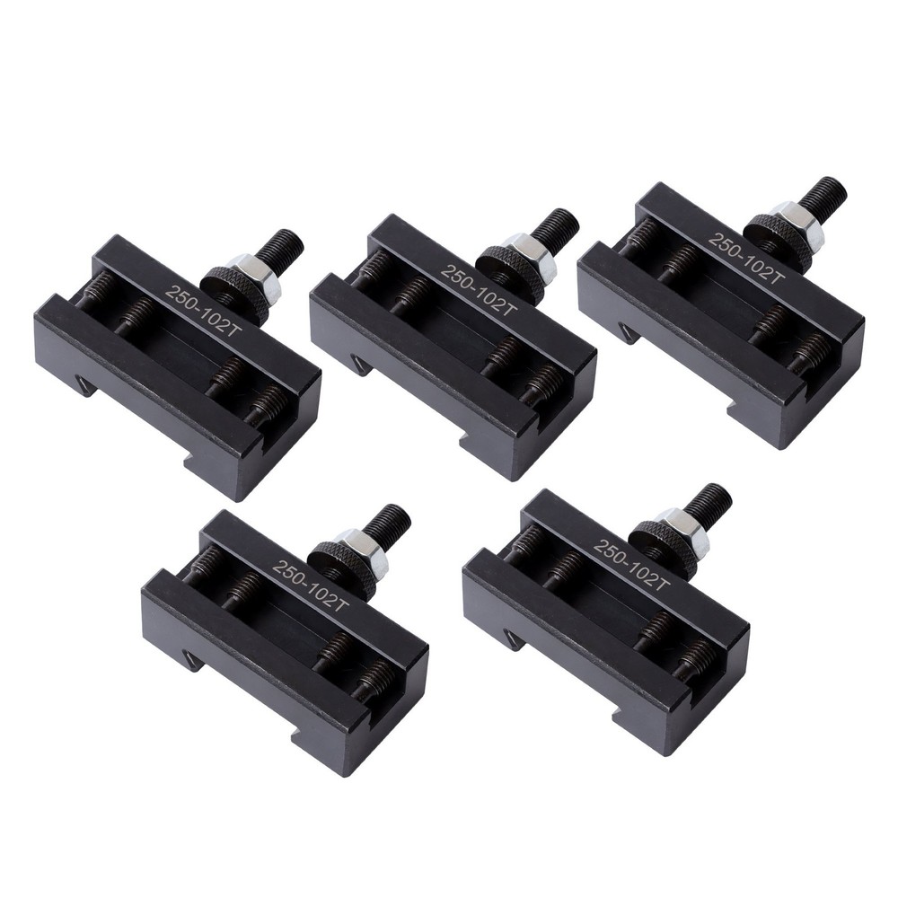 AXA 250-102XL 5pc Set 5/8" XL Lathe Tool Post Holders Multi-Process
