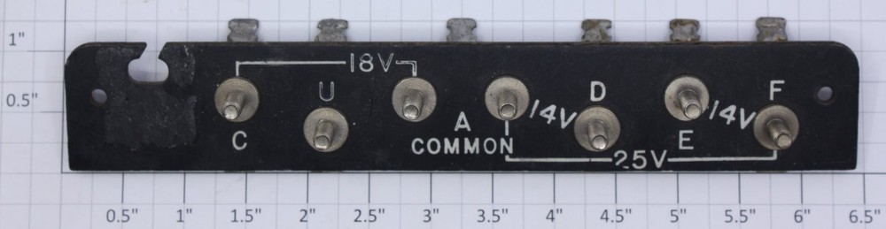 Lionel 21-101 Transformer Terminal Plate