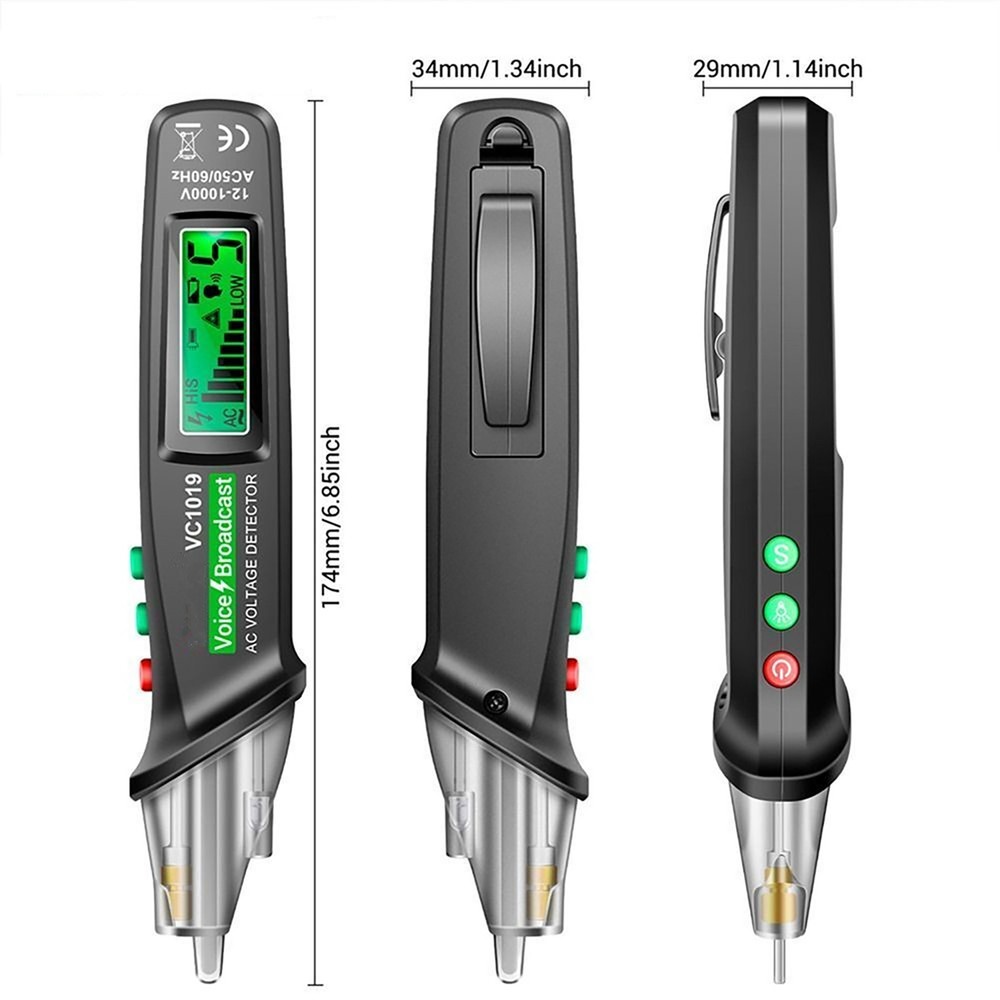 Multifunction Positioning Voltage Tester Electric Wire Detector Broadcast Tester