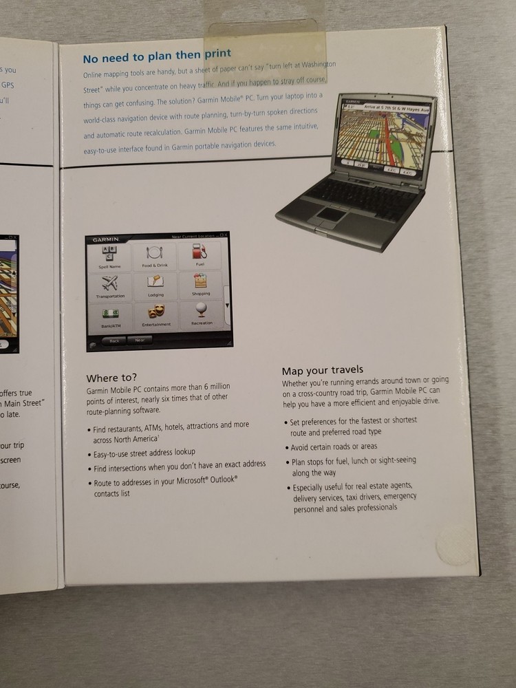 Garmin Mobile PC For Laptops With GPS