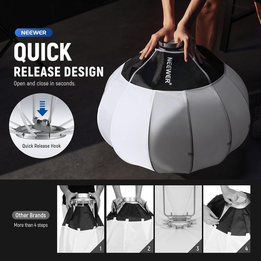 26 Inch Quick Release Lantern Softbox Bowens Mount