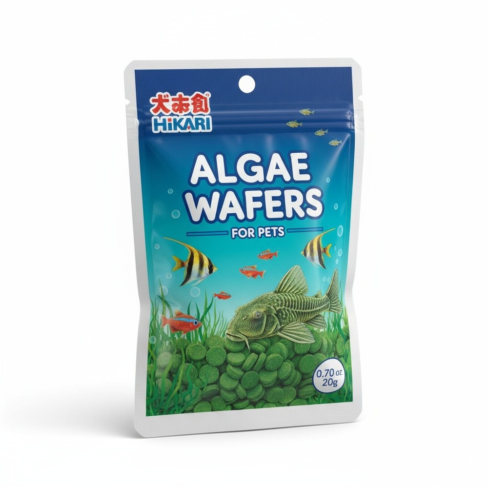 Hikari Algae Wafers for Pets, 0.70-Ounce