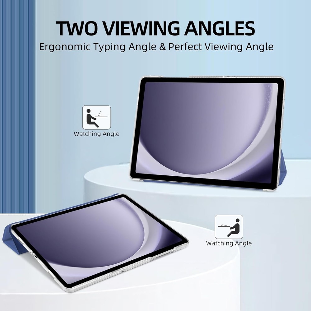 Galaxy Tab A9 11" Slim Case with Hard Shell - Protective, Lightweight, Navy