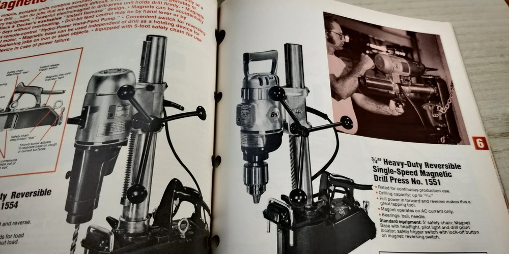 1973 BLACK & DECKER Power Tools Electrical Catalog C1