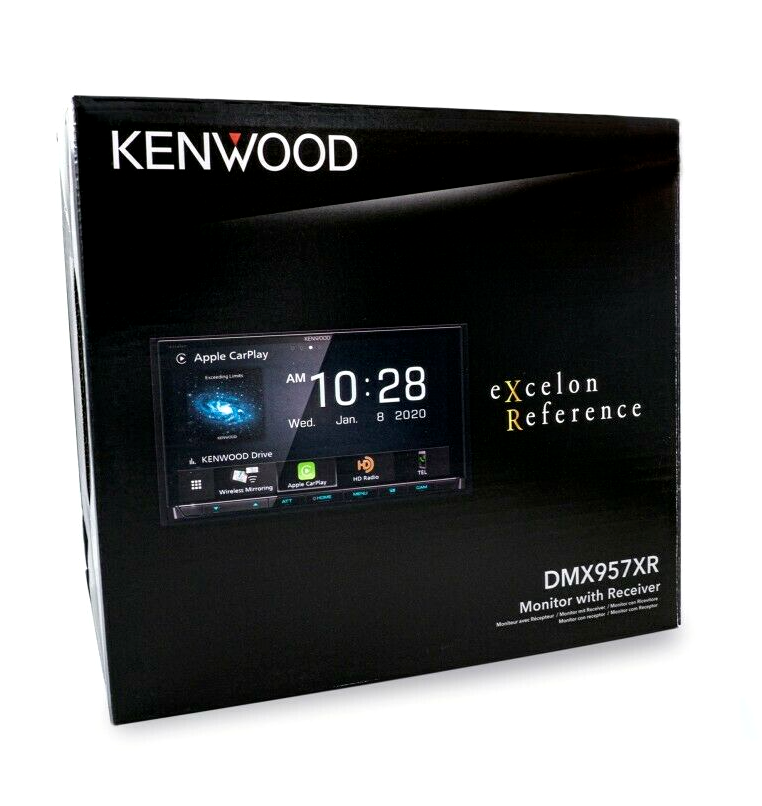 Kenwood Excelon DMX957XR Wireless Apple CarPlay Android Auto Mirror Multimedia
