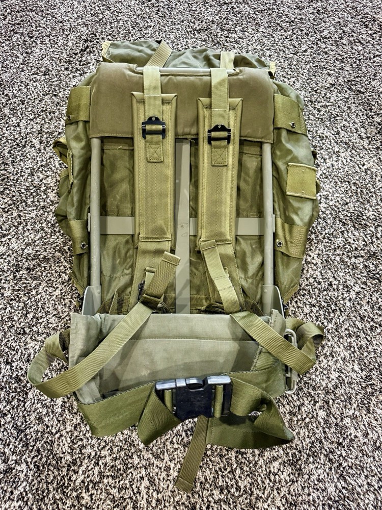 Alice Pack Complete Medium Pack With Frame & Shoulder Straps LC-1 Genuine USGI￼