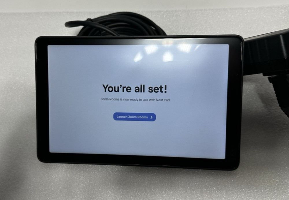 NEAT NEATPAD-SE model A1 Touch Panel Controller w POE charger & cable- FREE SHIP