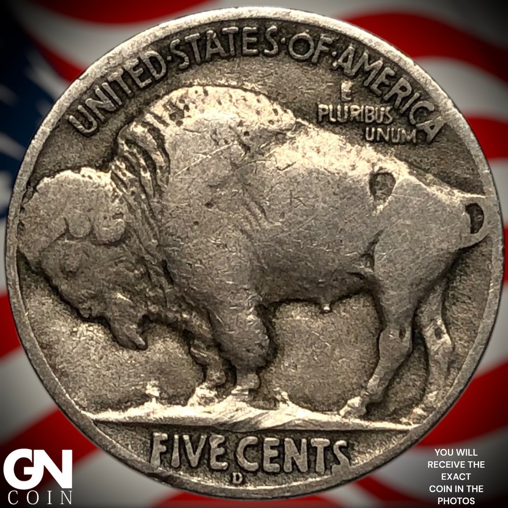 1918 D Buffalo Nickel Z2167