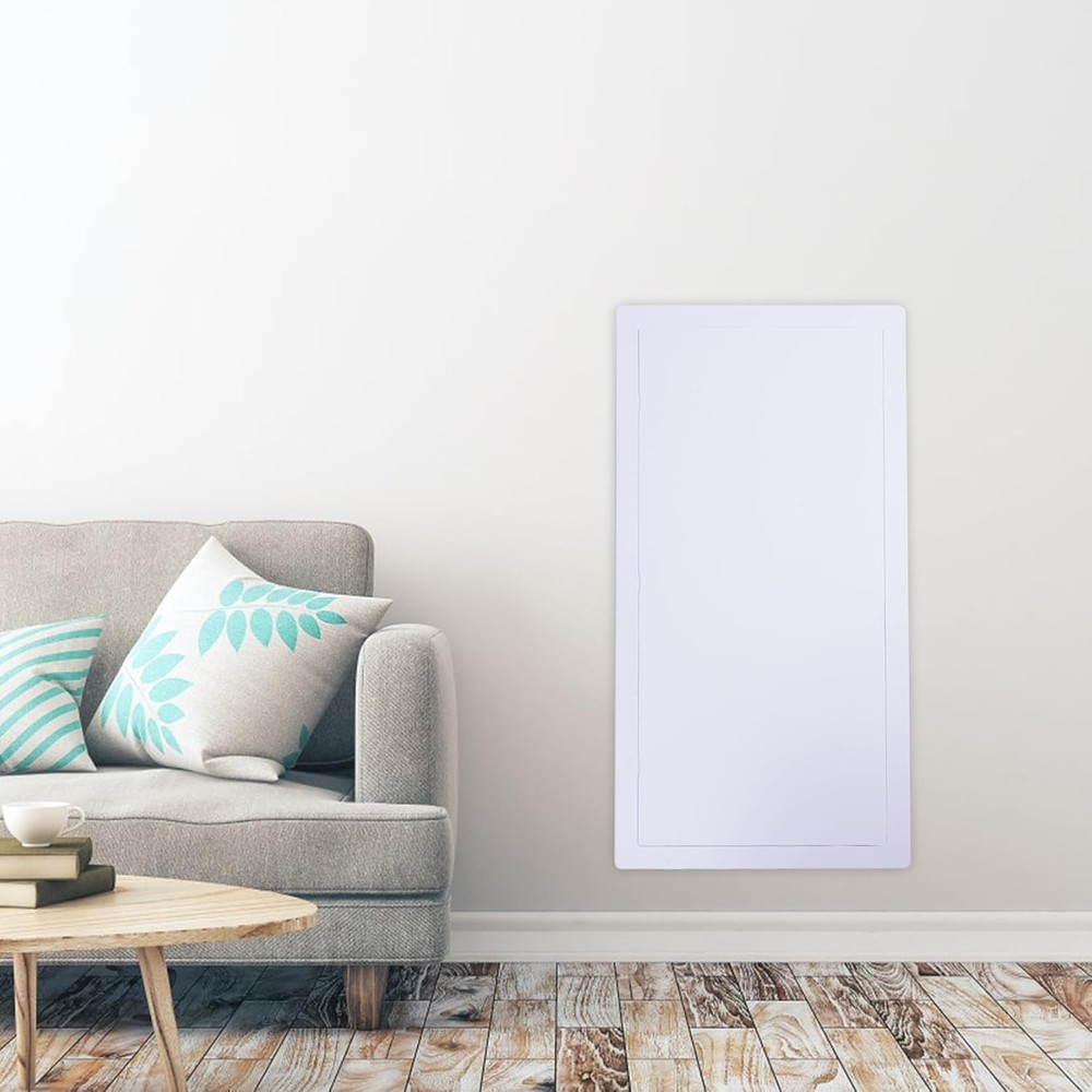 14 x 29 Inch White Access Panel - Durable Removable Hinged Design for Plumbing