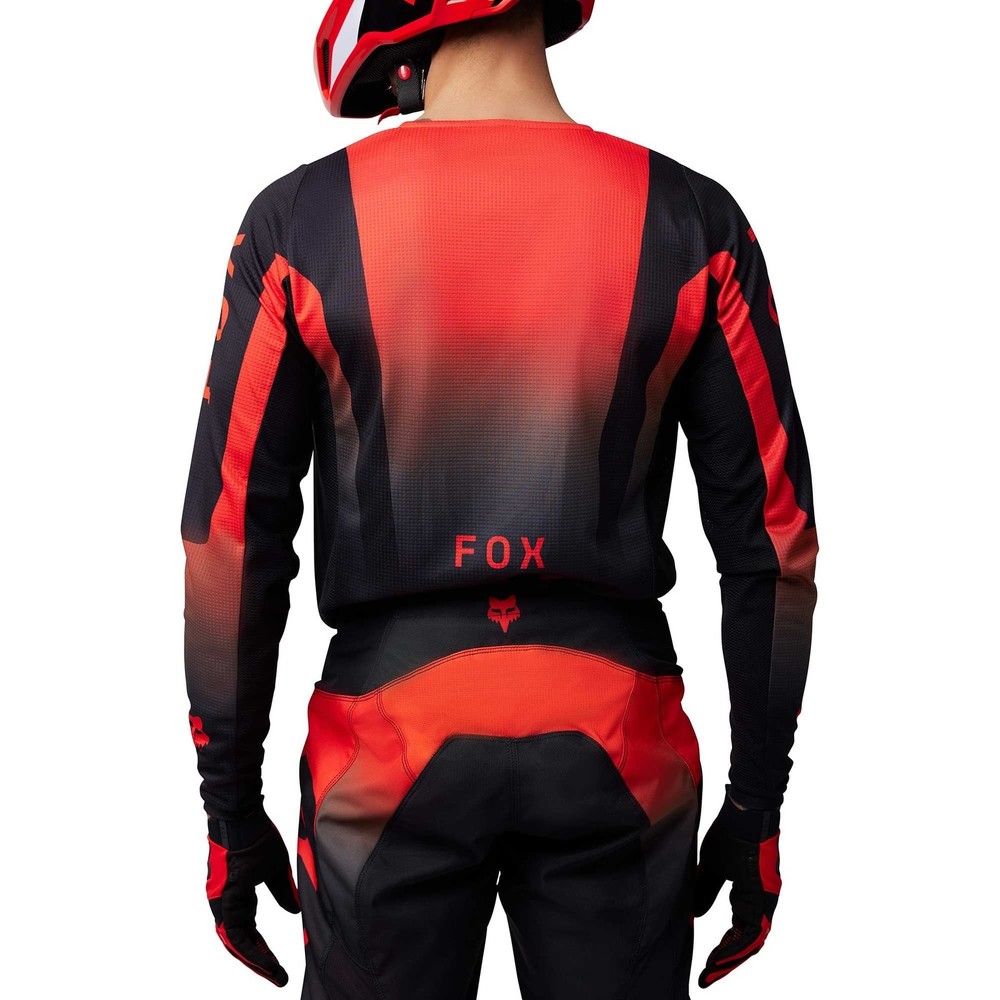 FOX MX Jersey & Pant Kit - 180 LEAN (Red/Black)