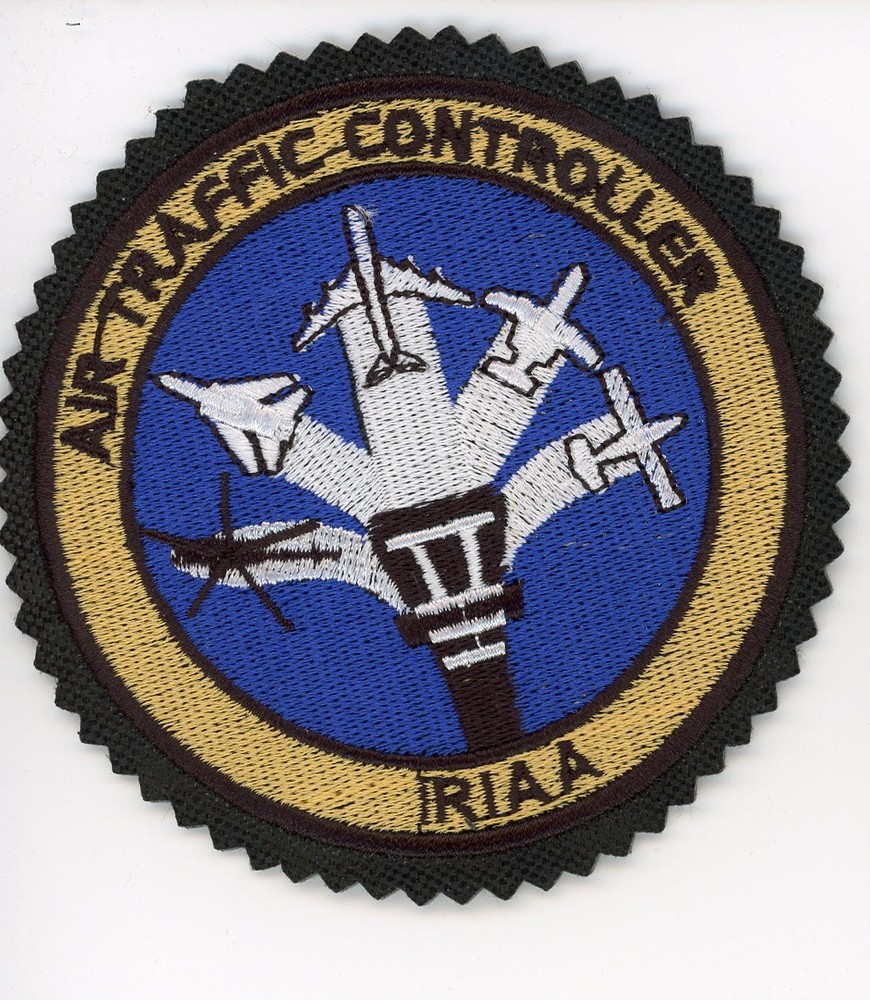 PATCH IRAN IRIAA AIR TRAFIC CONTROLLER SEW ON PARCHE