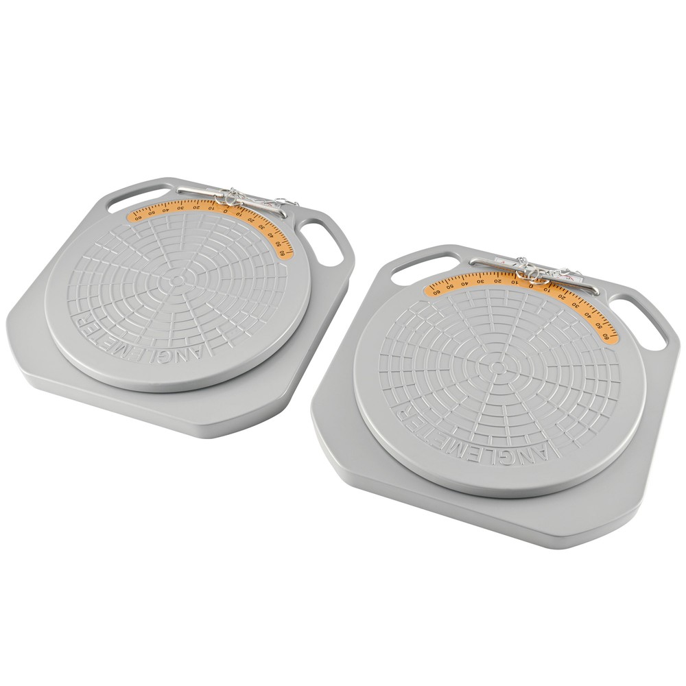 Wheel Alignment Turntable Plates 1 Pair 11,000 LBS Load Capacity + Bridge Blocks