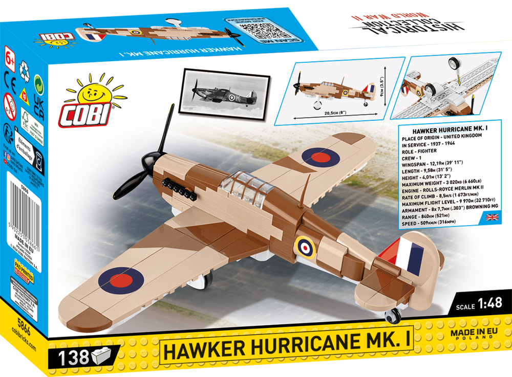 COBI Hawker Hurricane Mk.1 #5866