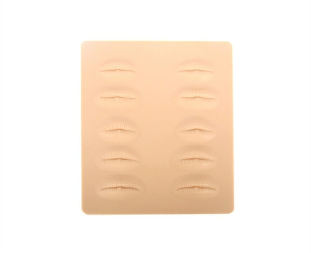 10 x 3D Microblading Tattoo Practice Skin Eyebrow Lips Permanent Makeup Training