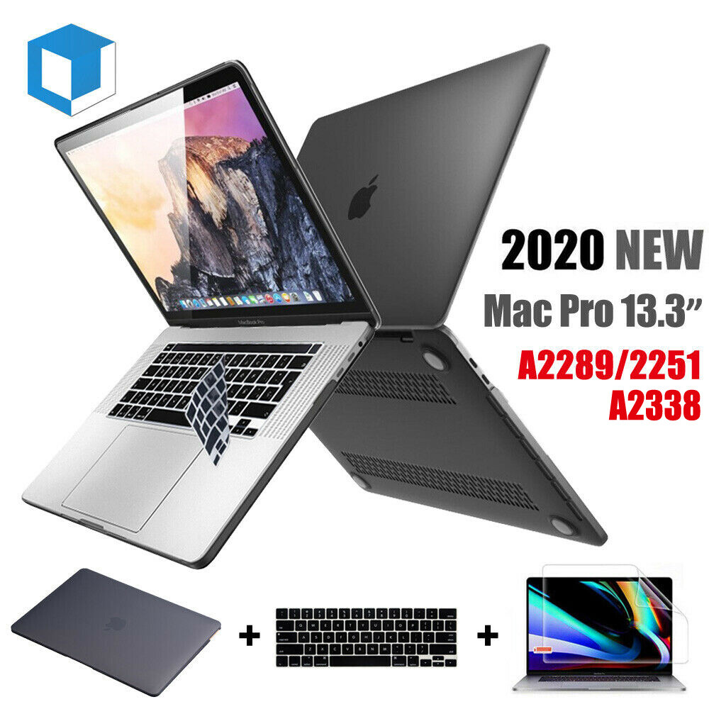 For Macbook Pro 13" A2338 A2289 A2251 Hard Shockproof Shell Case Protector M2 M1