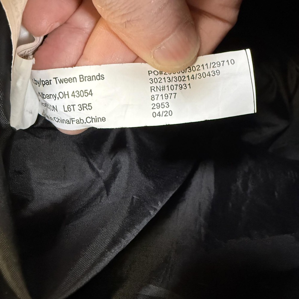 Justice Sport Black Backpack