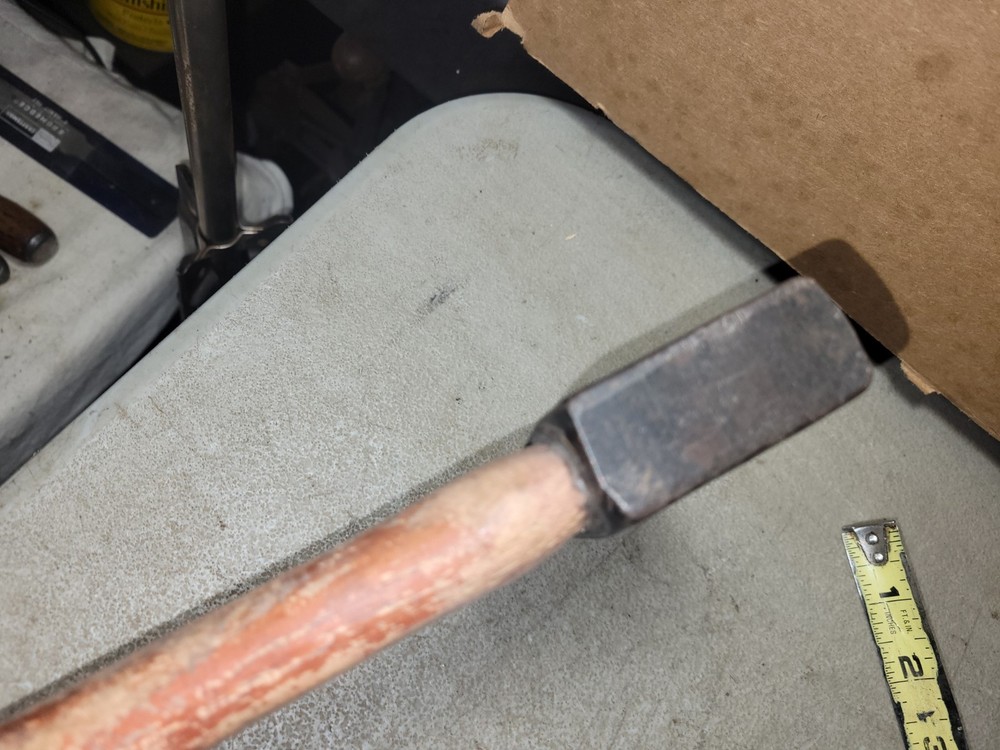 vintage plumb Permabond hatchet axe good user tool