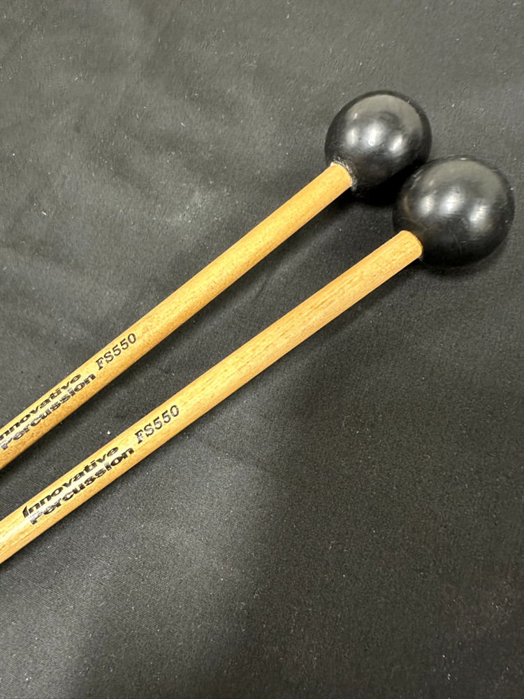 Innovative Percussion FS550 Extra Hard Xylophone Mallets-EXCELLENT