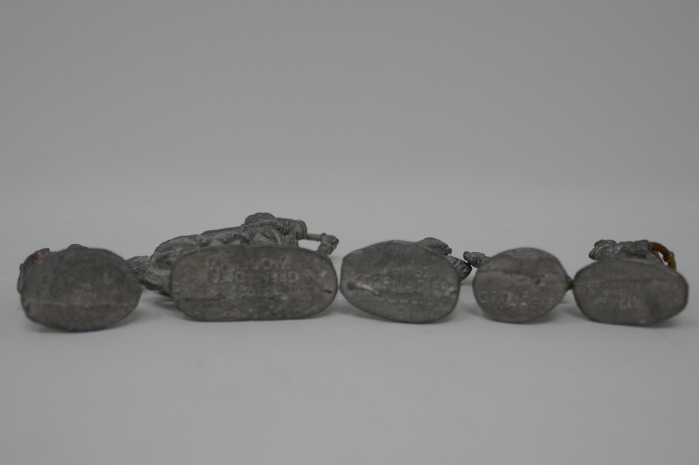 Grenadier Models 1982 Pewter Fighting Men Figures