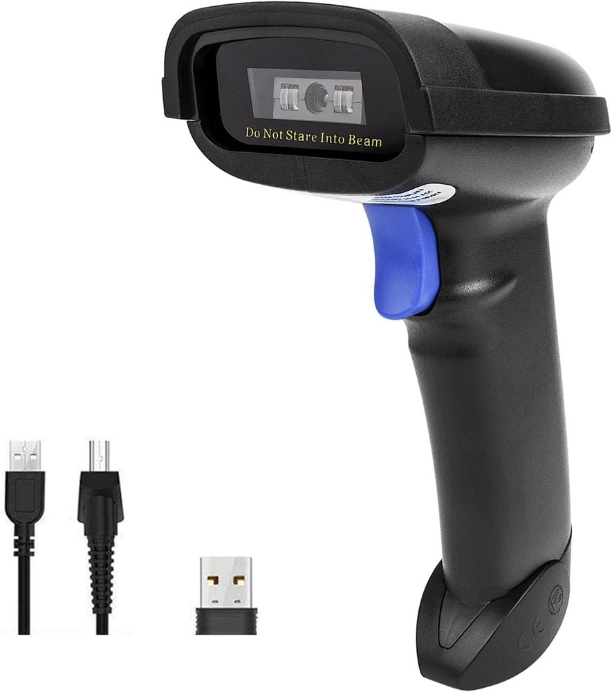 Bluetooth Barcode Scanner, Compatible with 2.4G Wireless & Bluetooth Function...