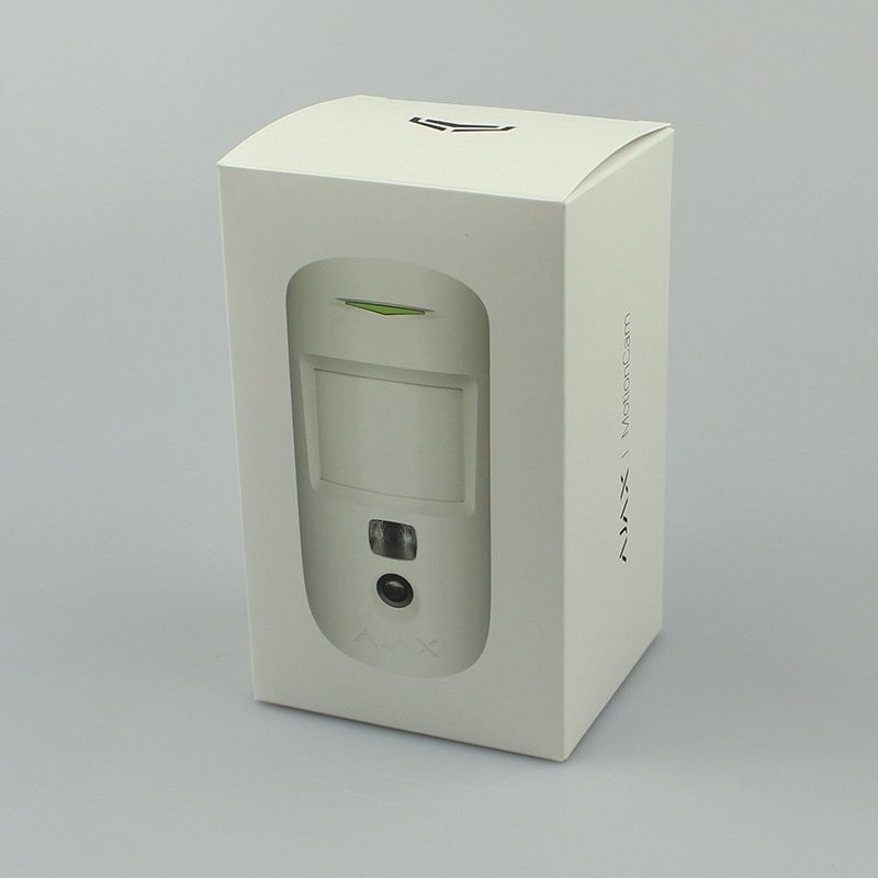 Wireless motion detector Ajax MotionCam HDR with camera (White)
