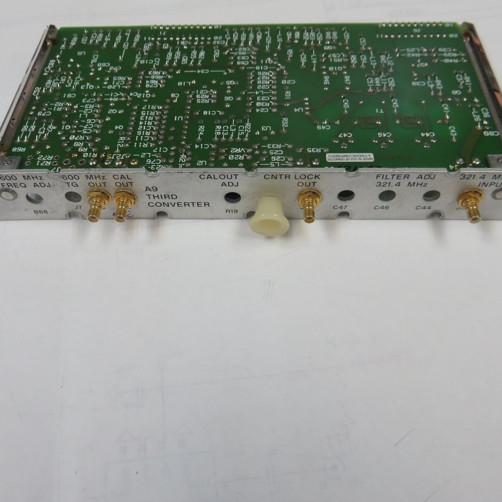 HP 08591-60081, 8591E Spectrum Analyzer 3rd converter