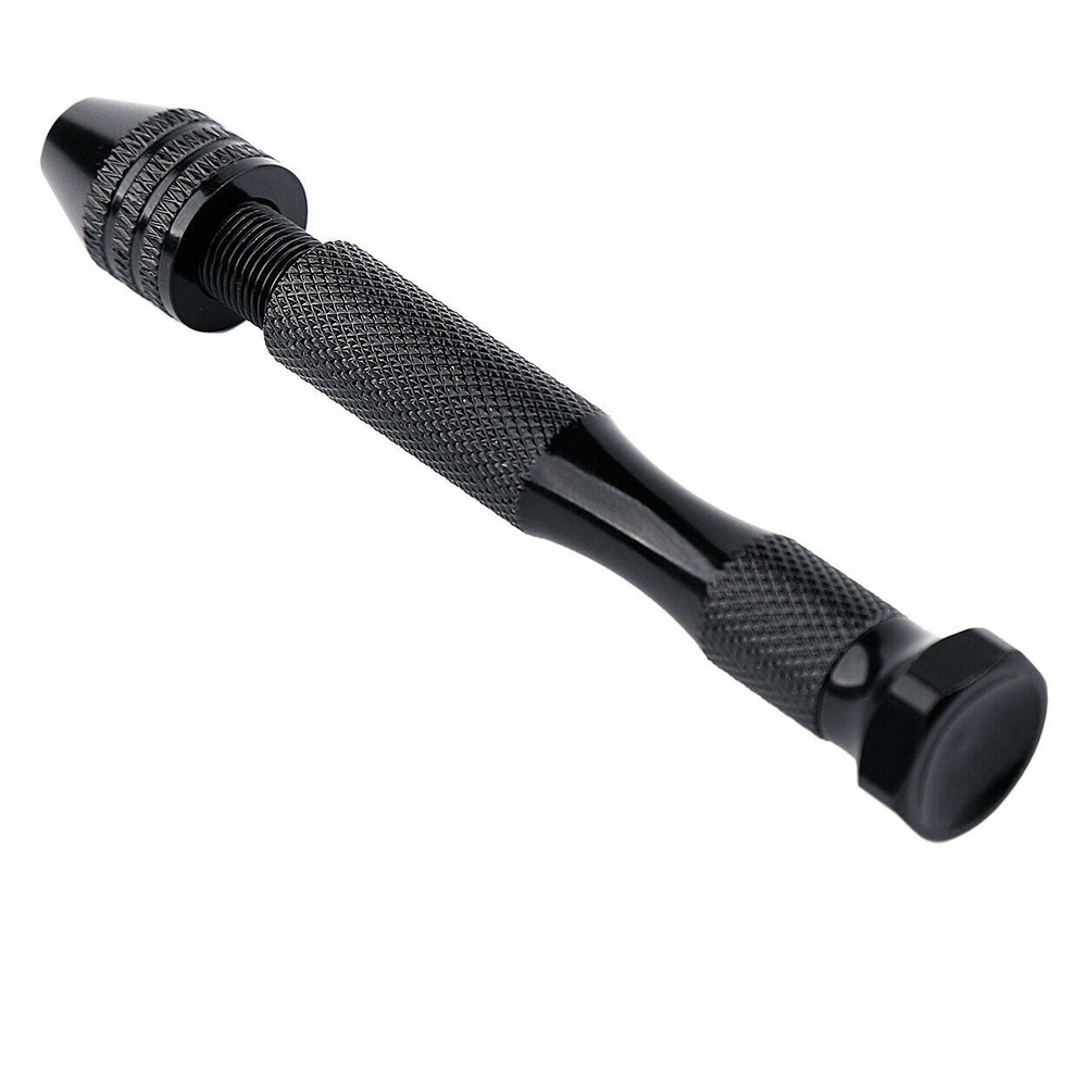 49X Mini Micro Hand Drill Bits Set Manual drill pin vise chuck DIY Tool Set