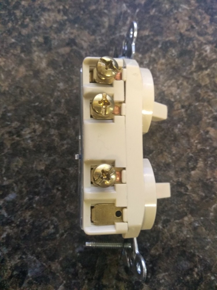 Pass Seymour 696I 15A Double Toggle Combination 3 WAY Single Pole FREE SHIP 0
