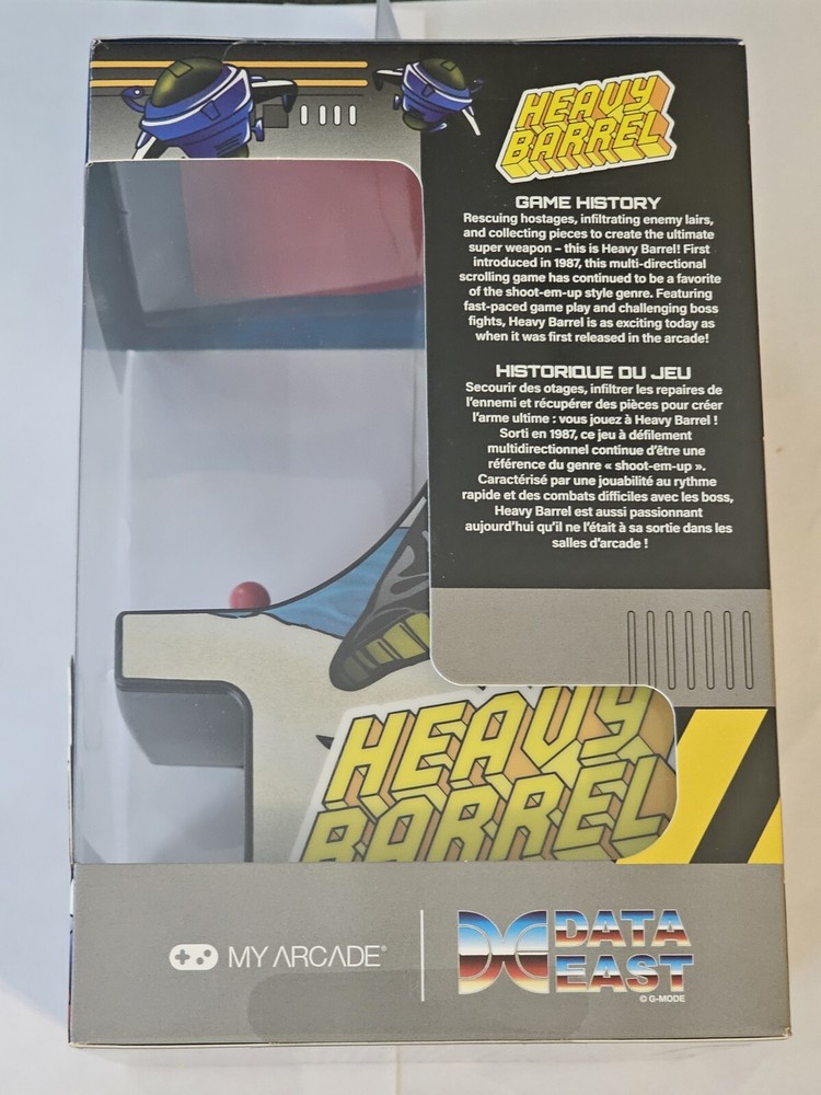 Heavy Barrel My Arcade Micro Player Mini Retro Arcade Game Machine New NIB 2017