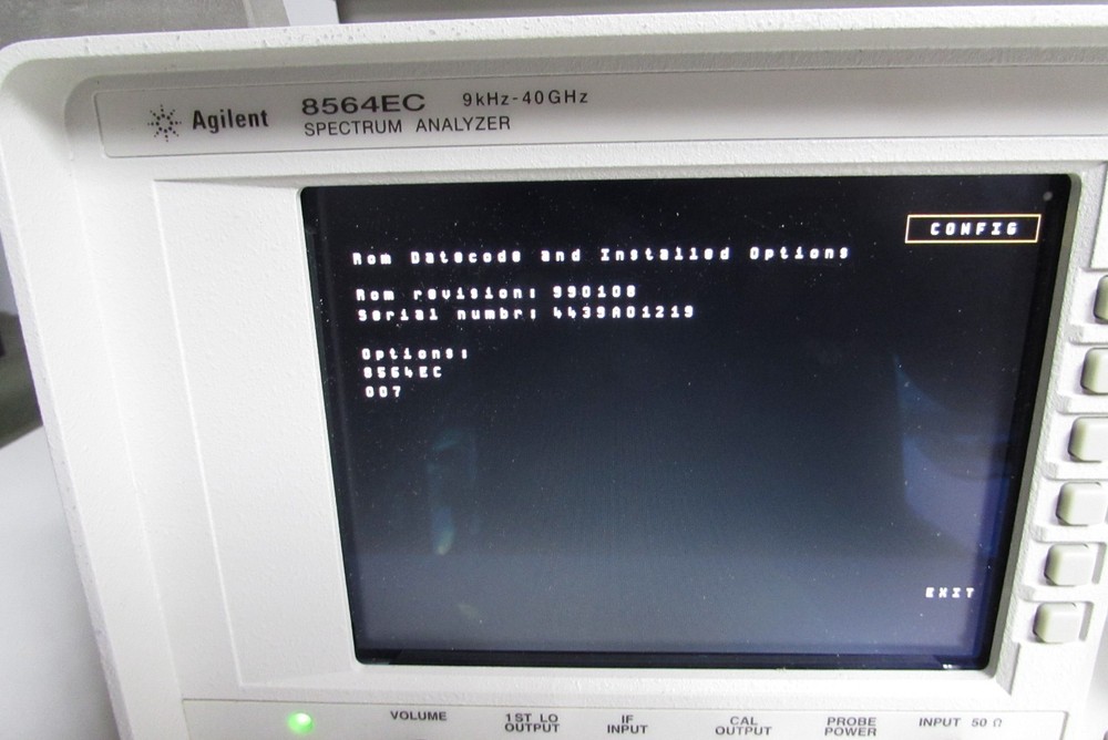 Agilent 8564EC Spectrum Analyzer 30 Hz- 40 GHz, Opt 007