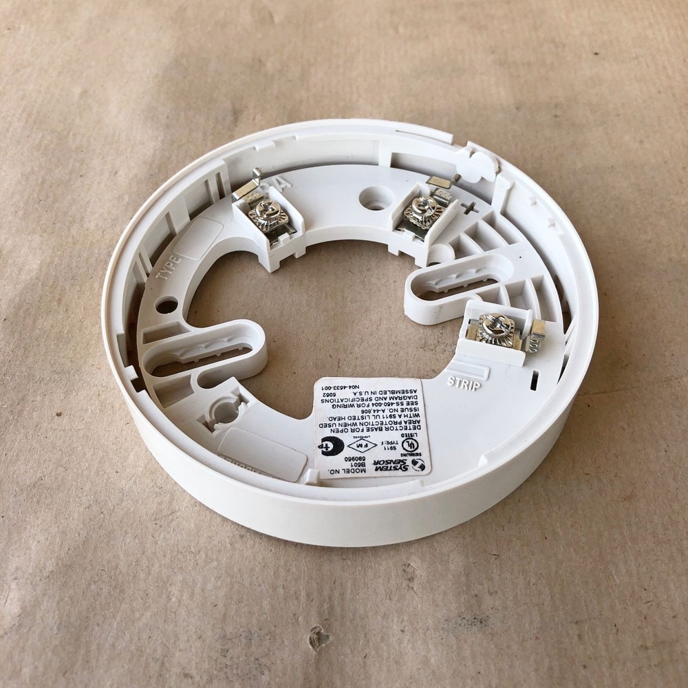 SYSTEM SENSOR B501 DETECTOR BASE 417487