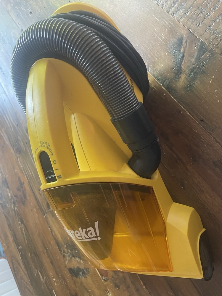Eureka Model 71 EasyClean Yellow Handheld Vacuum Cleaner Tested EUC