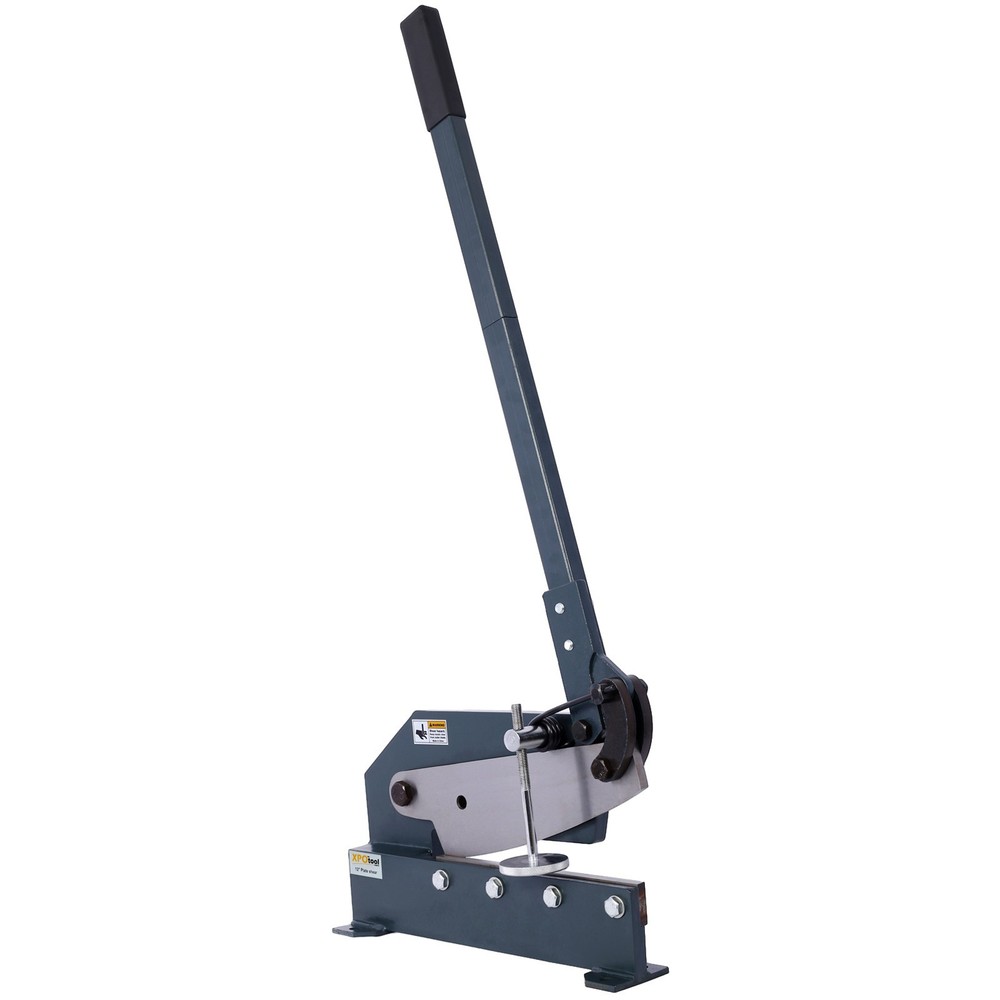 High Precision 10-Inch Manual Plate Shear Solid Metal Construction