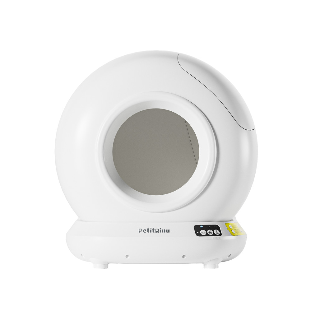 Self Cleaning Cat Litter Box,78L, No Scooping Automatic Litter Box / APP Control