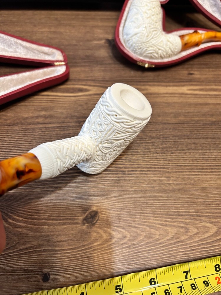 meerschaum pipes hand carved new