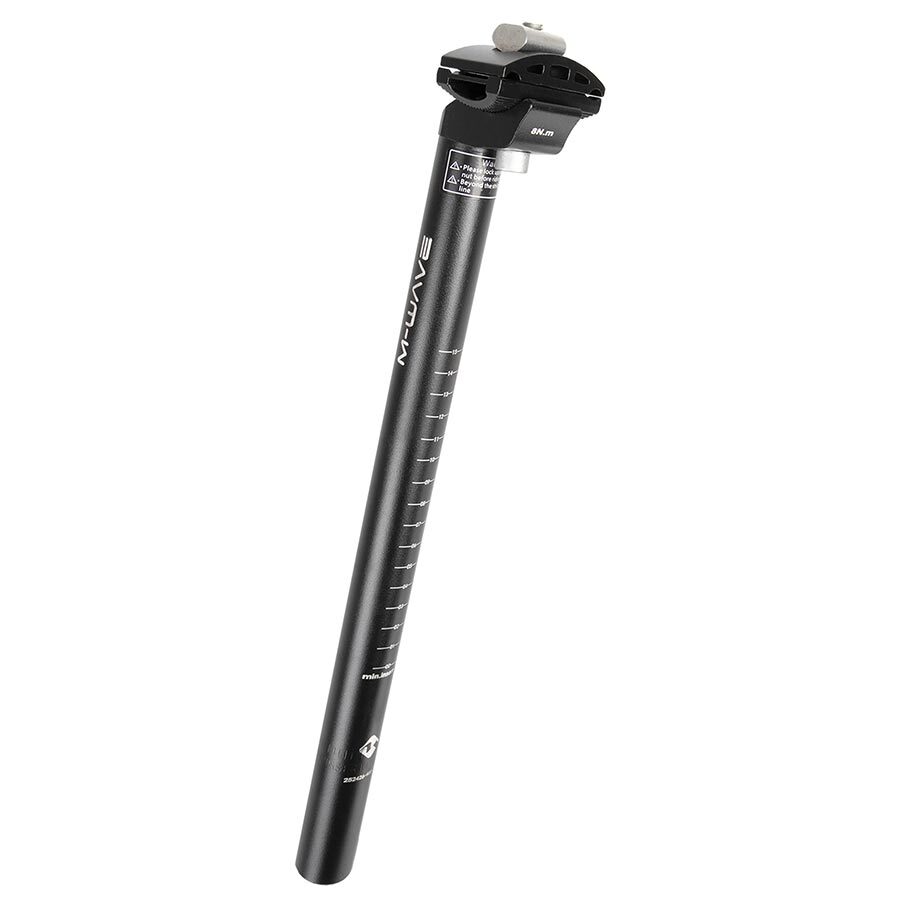M-Wave SP-C3 Seatpost 25.4mm, 350mm, Black