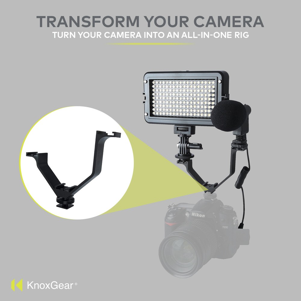 Knox Gear V Shape Flash Bracket Version 2